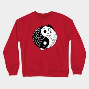 Yin and yang Crewneck Sweatshirt